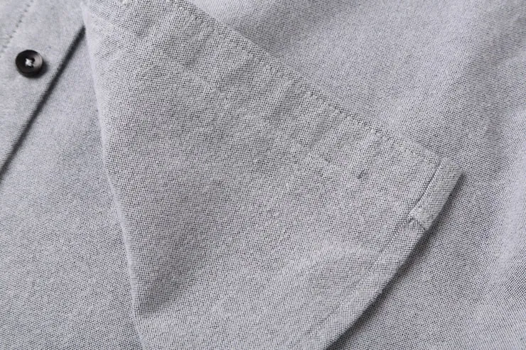 Men's Spring Long Sleeved Oxford Shirt