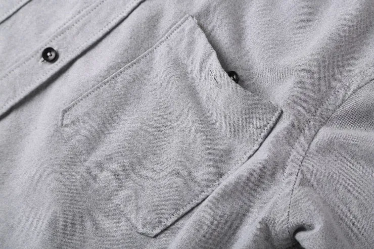 Men's Spring Long Sleeved Oxford Shirt